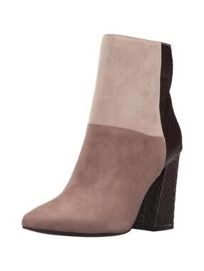New Chinese Laundry Kristin Cavallari Santorini Colorblock Bootie, Browns 10